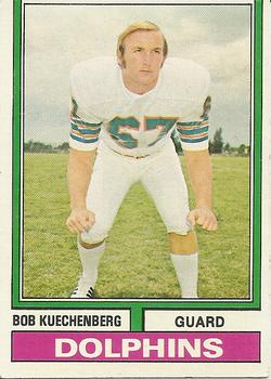 1974 Topps #225 Bob Kuechenberg