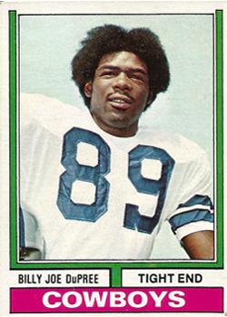1974 Topps #277 Billy Joe DuPree RC