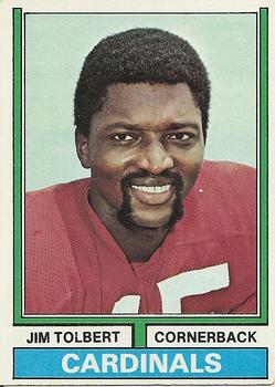1974 Topps #344 Jim Tolbert RC