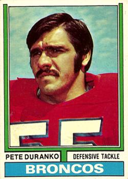 1974 Topps #353 Pete Duranko