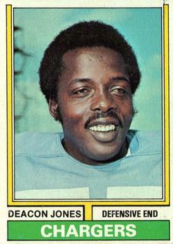 1974 Topps #390 Deacon Jones