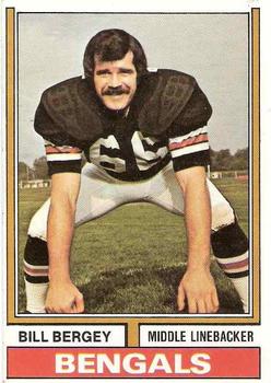 1974 Topps #447 Bill Bergey