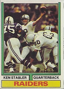 1974 Topps #451 Ken Stabler