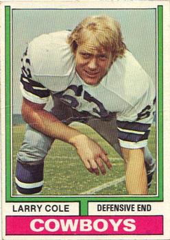 1974 Topps #478 Larry Cole RC