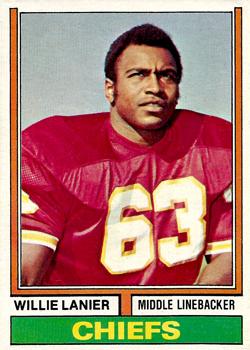 1974 Topps #480 Willie Lanier