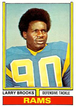 1974 Topps #493 Larry Brooks RC
