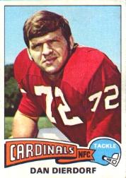 1975 Topps #35 Dan Dierdorf