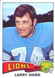 1975 Topps #42 Larry Hand