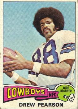 1975 Topps #65 Drew Pearson RC