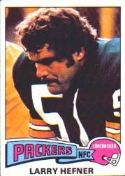 1975 Topps #111 Larry Hefner RC