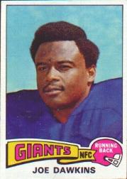 1975 Topps #116 Joe Dawkins