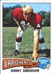1975 Topps #292 Donny Anderson