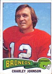 1975 Topps #295 Charley Johnson