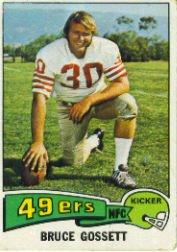 1975 Topps #302 Bruce Gossett