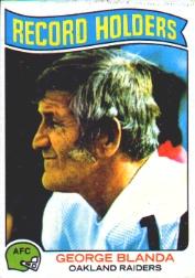 1975 Topps #351 George Blanda RB