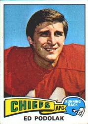 1975 Topps #373 Ed Podolak