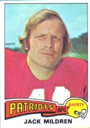 1975 Topps #431 Jack Mildren RC