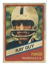 1976 Wonder Bread #24 Ray Guy