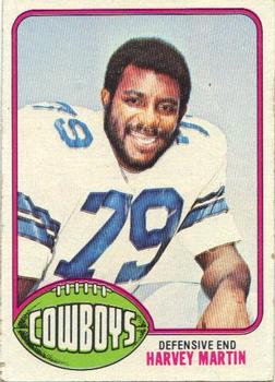 1976 Topps #44 Harvey Martin RC