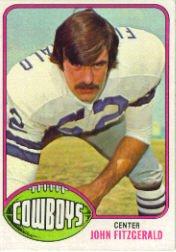 1976 Topps #102 John Fitzgerald