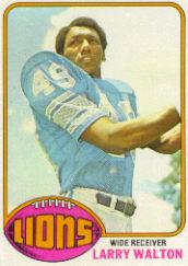 1976 Topps #106 Larry Walton
