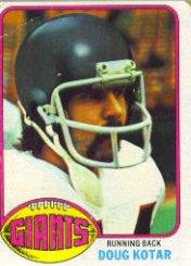 1976 Topps #144 Doug Kotar
