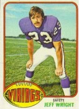 1976 Topps #211 Jeff Wright S RC