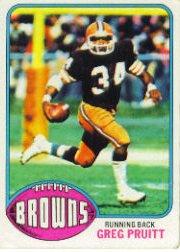 1976 Topps #275 Greg Pruitt