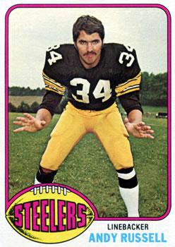 1976 Topps #405 Andy Russell