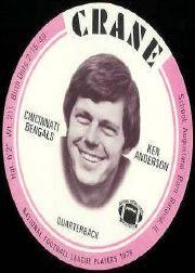 1976 Crane Discs #1 Ken Anderson