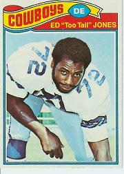 1977 Topps #314 Ed Too Tall Jones