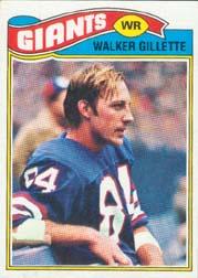 1977 Topps #457 Walker Gillette