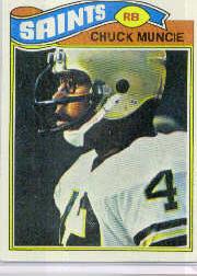 1977 Topps #467 Chuck Muncie RC