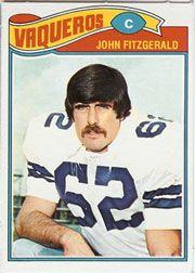 1977 Topps Mexican #447 John Fitzgerald