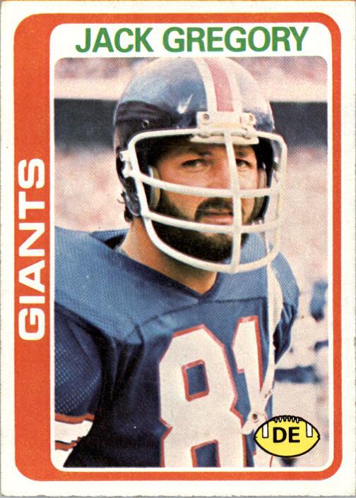 1978 Topps #159 Jack Gregory