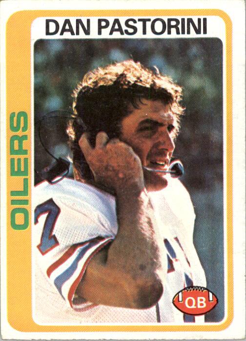 1978 Topps #301 Dan Pastorini