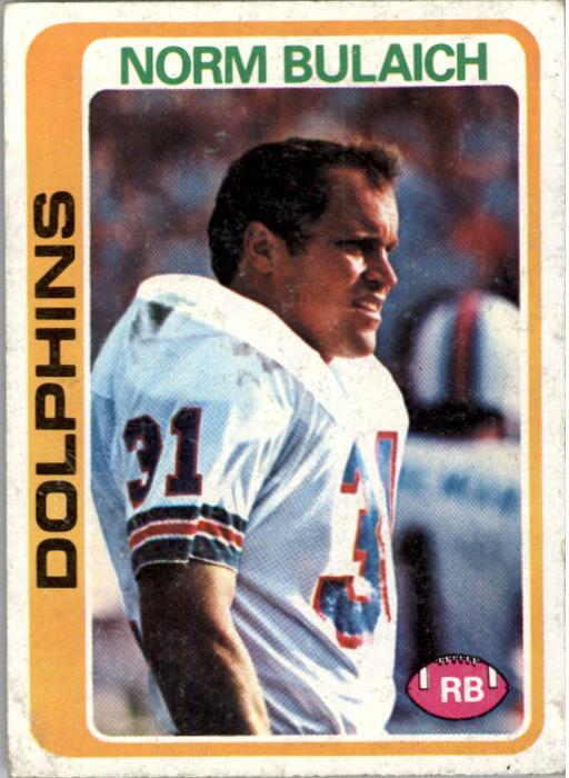 1978 Topps #368 Norm Bulaich