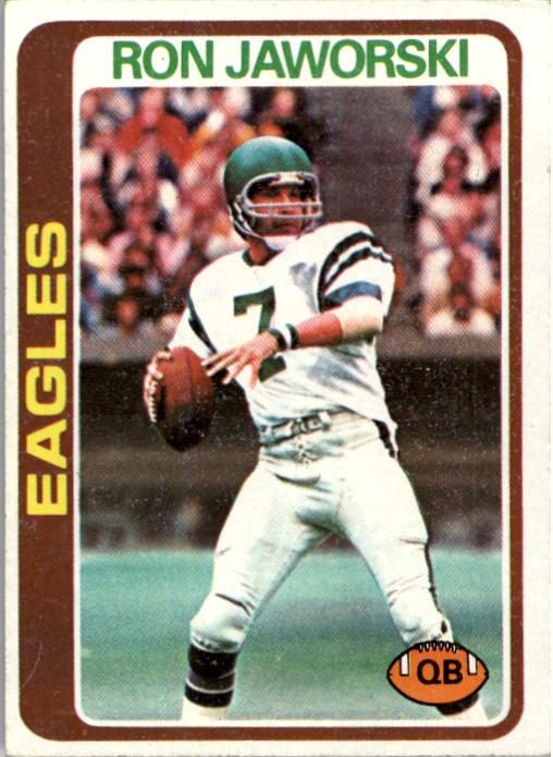 1978 Topps #449 Ron Jaworski