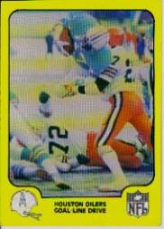 1978 Fleer Team Action #21 Houston Oilers