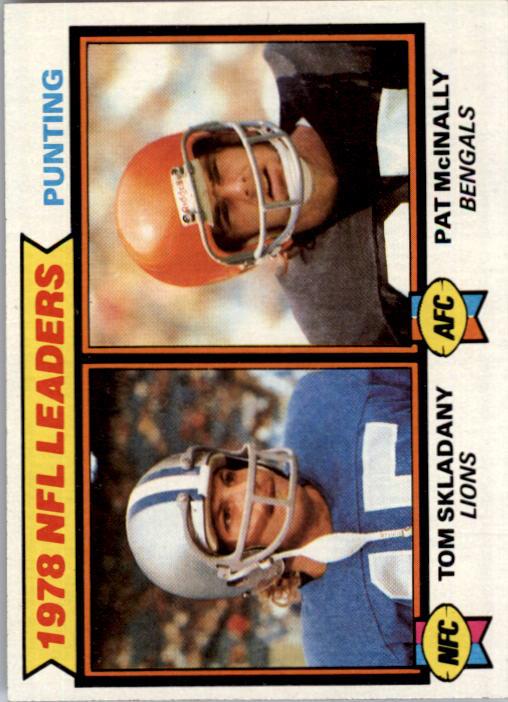 1979 Topps #6 Punting Leaders