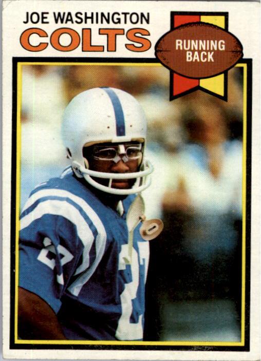 1979 Topps #150 Joe Washington