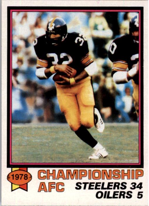 1979 Topps #166 AFC Champs/F.Harris