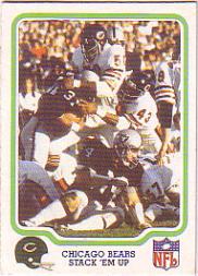 1979 Fleer Team Action #8 Chicago Bears