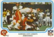 1979 Fleer Team Action #24 Kansas City Chiefs