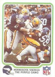 1979 Fleer Team Action #30 Minnesota Vikings