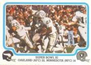 1979 Fleer Team Action #67 Super Bowl XI