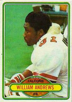 1980 Topps #73 William Andrews RC