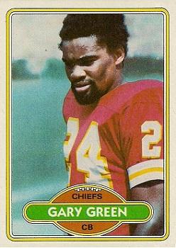 1980 Topps #133 Gary Green