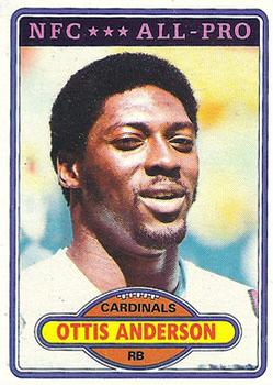 1980 Topps #170 Ottis Anderson RC