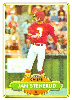 1980 Topps #266 Jan Stenerud